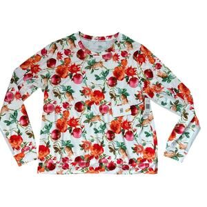 TAIL Preppy Golf Long Sleeve UPF 50 Moisture Wicking Pomegranate Top Size‎ XL